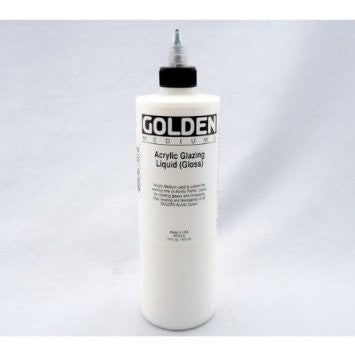 Golden Acrylic Glazing Liquid SATIN 16 ounce