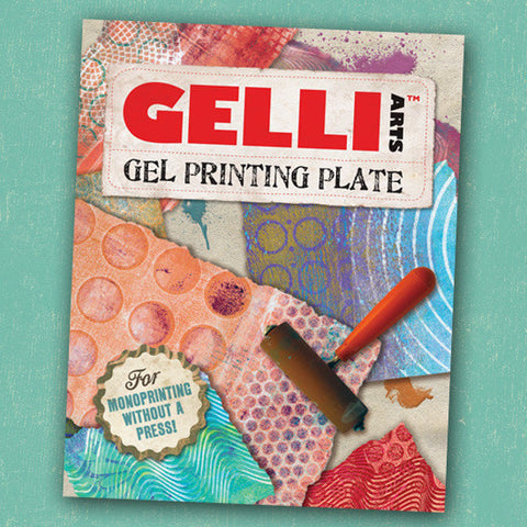 Gelli Arts Gelli Plate Monoprinting  8x10