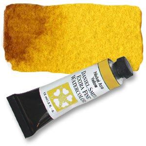 Nickel Azo Yellow (PY150) 15ml Tube, DANIEL SMITH Extra Fine Watercolo –  Peace Of Art Studio