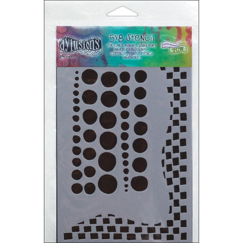 Dylusions Chequered Dots - SMALL
