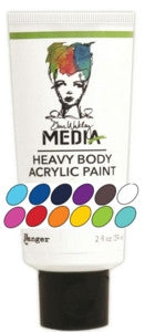 Dina Wakley Media Heavy Body 2oz Acrylic Paints
