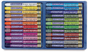 Karat Watercolor Crayons - 24 count