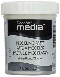 Media Modeling Paste 4 0z White