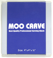MOO CARVING BLOCK 4X6X.5