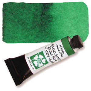 Phthalo Green YS (PG36) 15ml Tube, DANIEL SMITH Extra Fine Watercolor