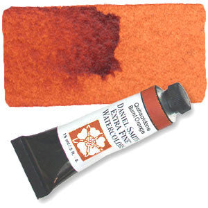 Quinacridone Burnt Orange (PO48) 15ml Tube, DANIEL SMITH Extra Fine Watercolor
