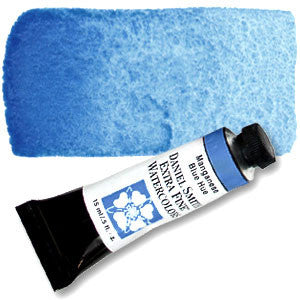 Manganese Blue Hue (PB15) 15ml Tube, DANIEL SMITH Extra Fine Watercolor
