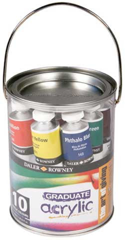 Graduate Acrylic Paint Pot Set
