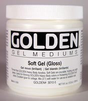 Golden Soft Gel (Gloss) 8 oz jar