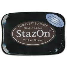 StazOn Ink Pad - Timber Brown