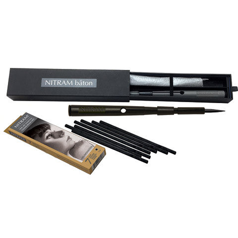 Nitram Charcoal Baton With 5/Mignettes