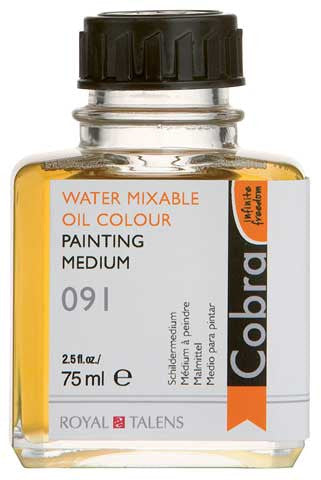 Cobra Water Mixable Oil Colour Painting Medium