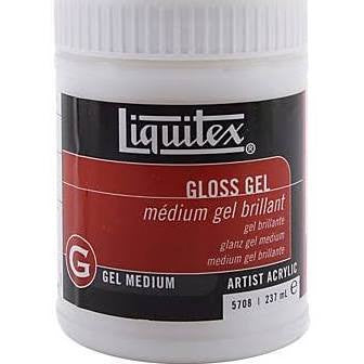 Liquitex Gloss Gel Mediums Jar - 8 oz (237ml)