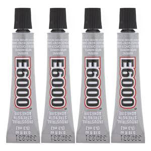 E-6000 Combo pack - four 0.18oz tubes.